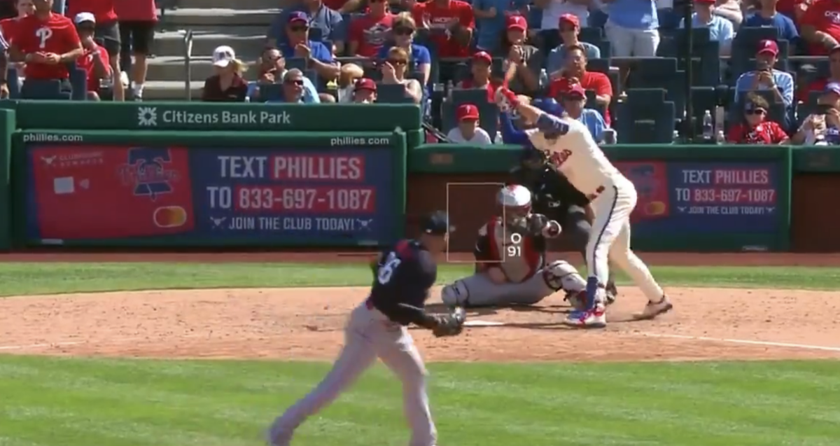Phillies fans were furious after ump’s terrible strikeout call cost team a run with bases loaded