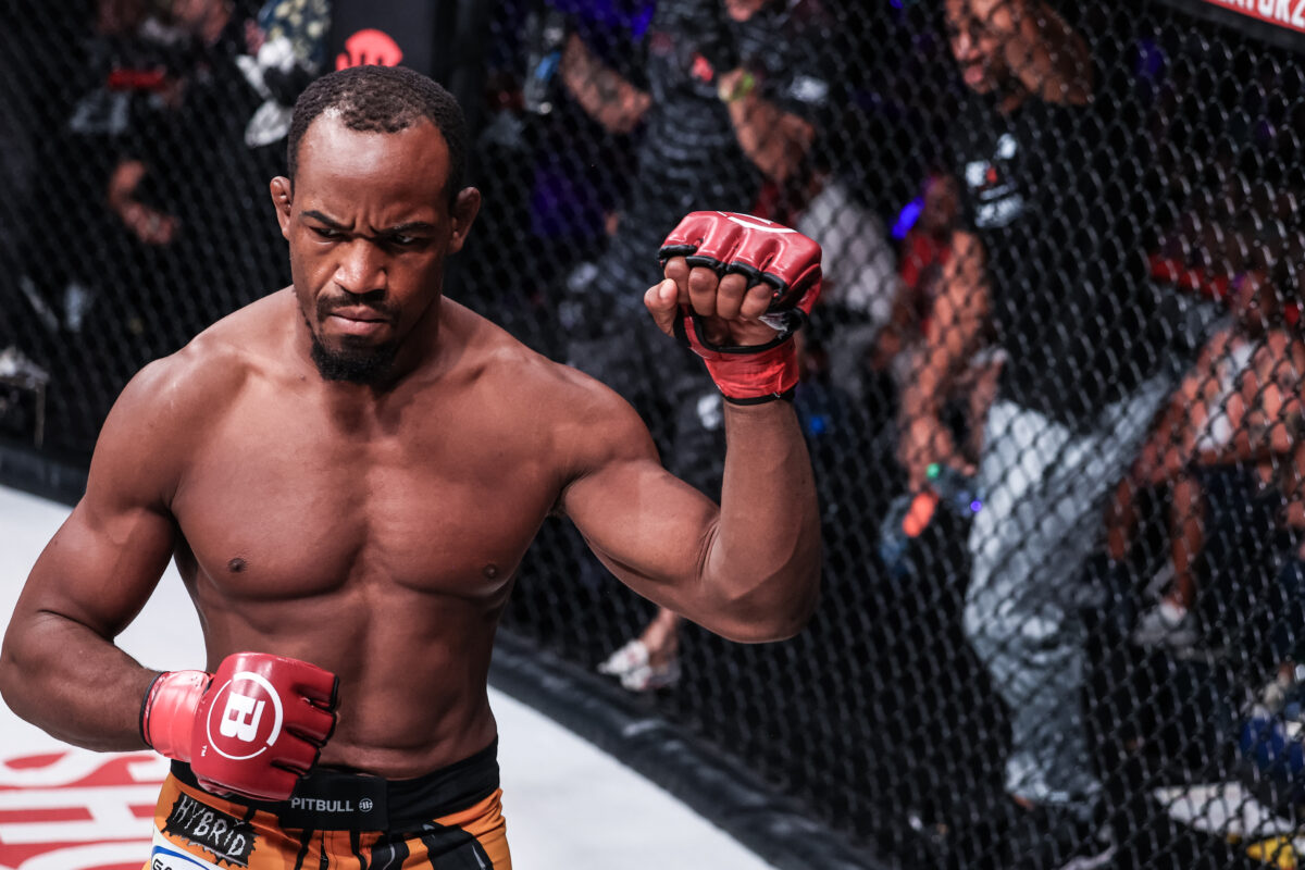 Sidney Outlaw credits camp switch for new mentality at Bellator 298: ‘I’m not the best. I’m a beast’