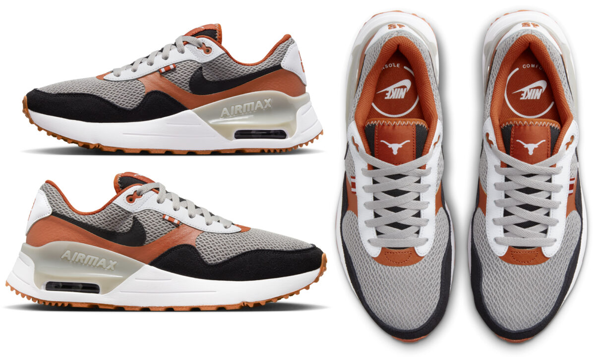 Nike releases Texas Longhorns themed Air Max sneakers