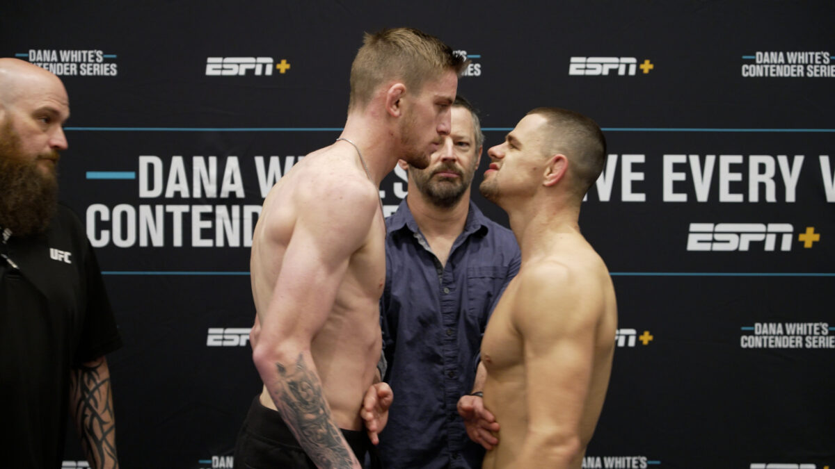 Photos: Dana White’s Contender Series 57 weigh-ins and faceoffs