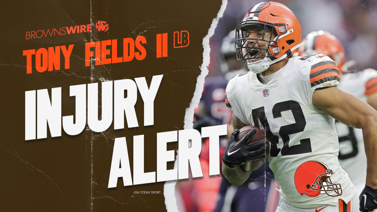 Injury Alert: Tony Fields II exits game vs. Chiefs with potential concussion