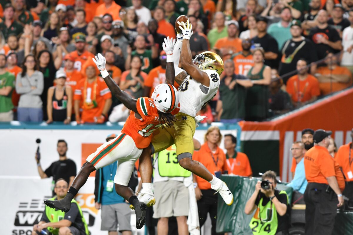 Notre Dame football: Miami (FL) no longer on the schedule for 2024