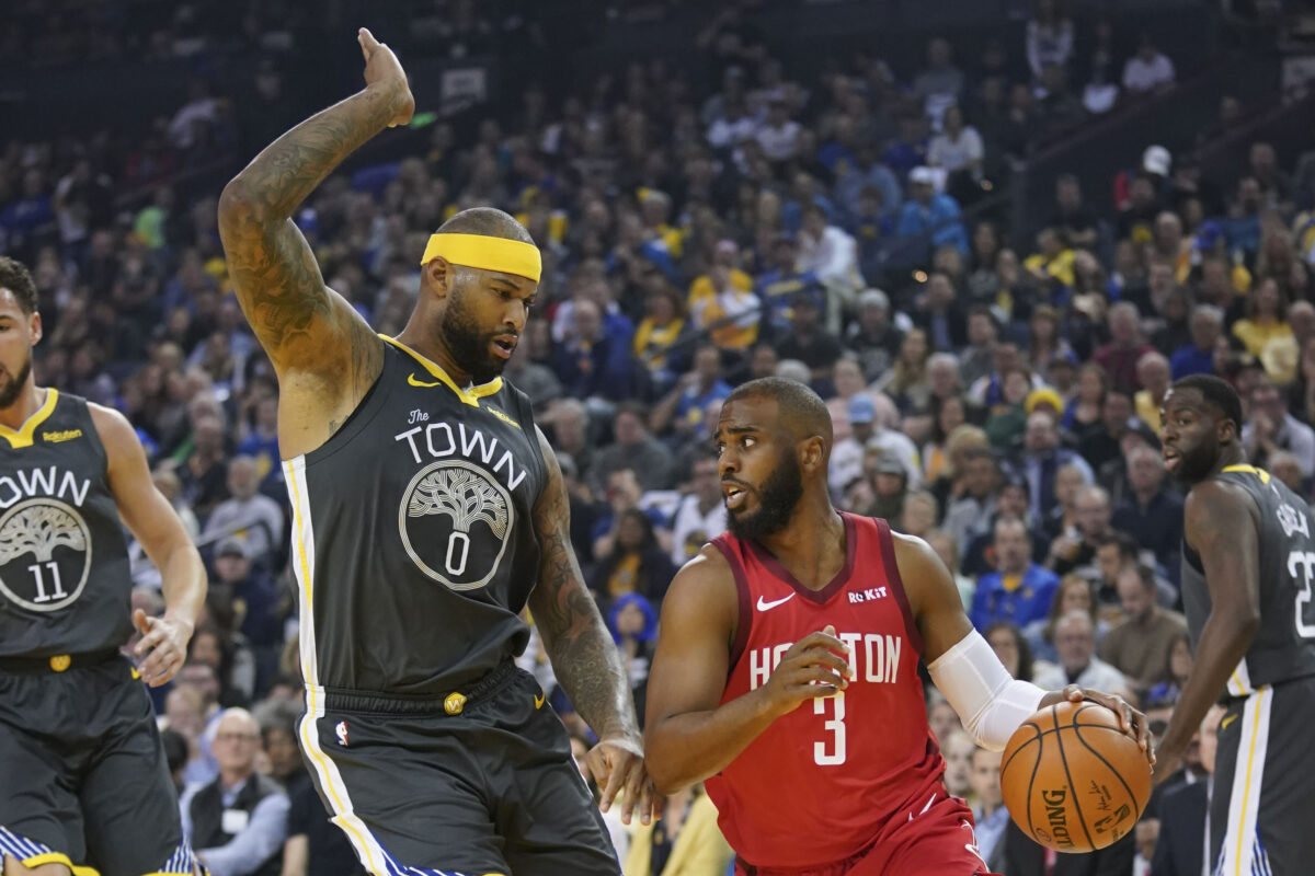 DeMarcus Cousins doesn’t see Chris Paul elevating the Warriors