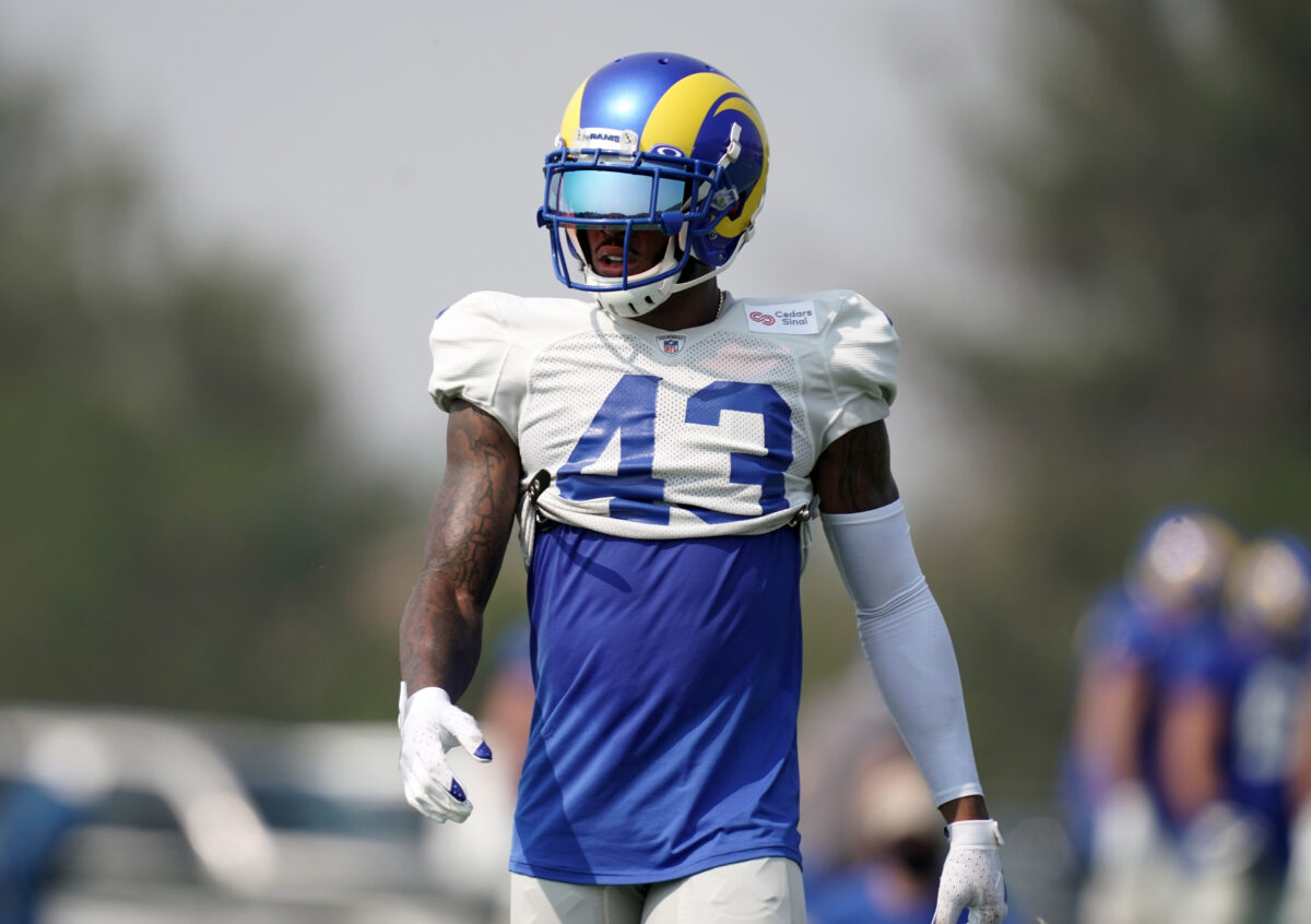 Look: John Johnson III is in uniform for first practice with Rams