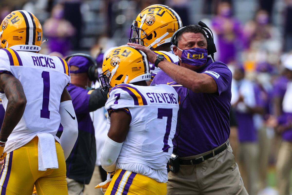 Former LSU player Jacoby Stevens joins coaching staff
