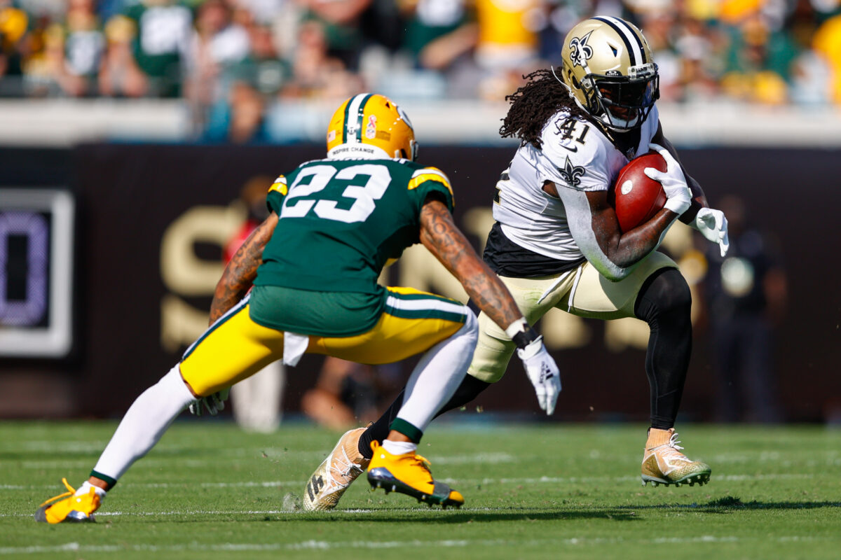 Packers won’t face Saints RB Alvin Kamara in Week 3 due to 3-game suspension