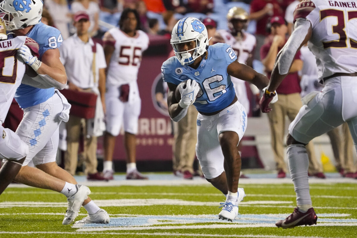 UNC running back D.J. Jones leaving crowded RB room for secondary