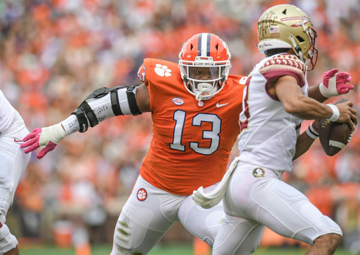 Athlon Sports ranks Clemson with the No.2 defensive line in college football