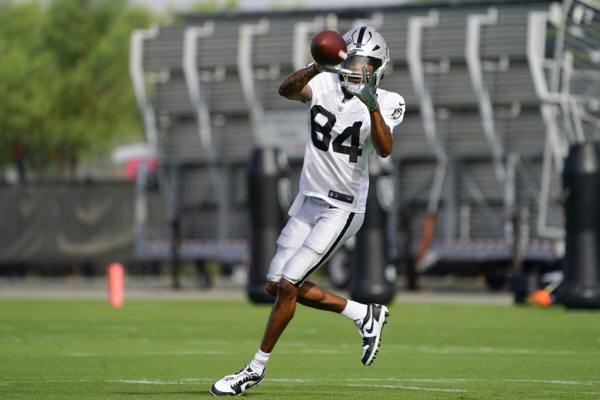 Raiders clear up picture at wide receiver with release of veterans Keelan Cole, Phillip Dorsett