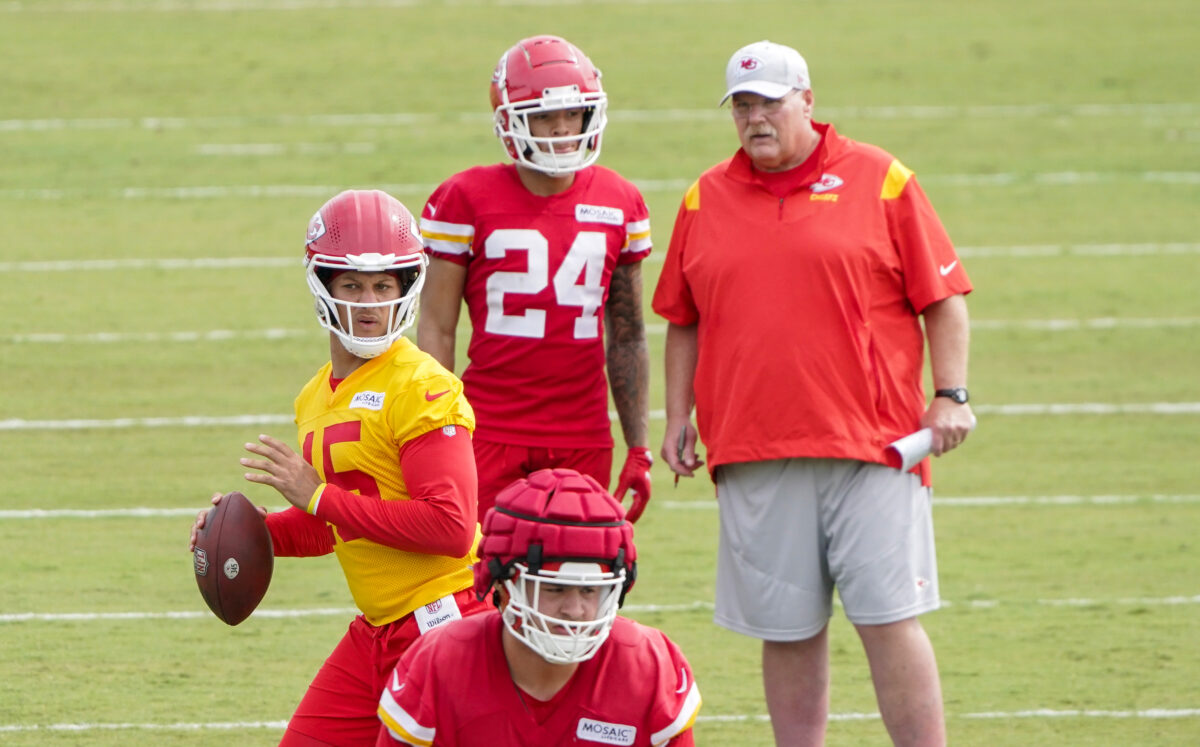 Chiefs WR Skyy Moore adjusting to QB Patrick Mahomes better in 2023