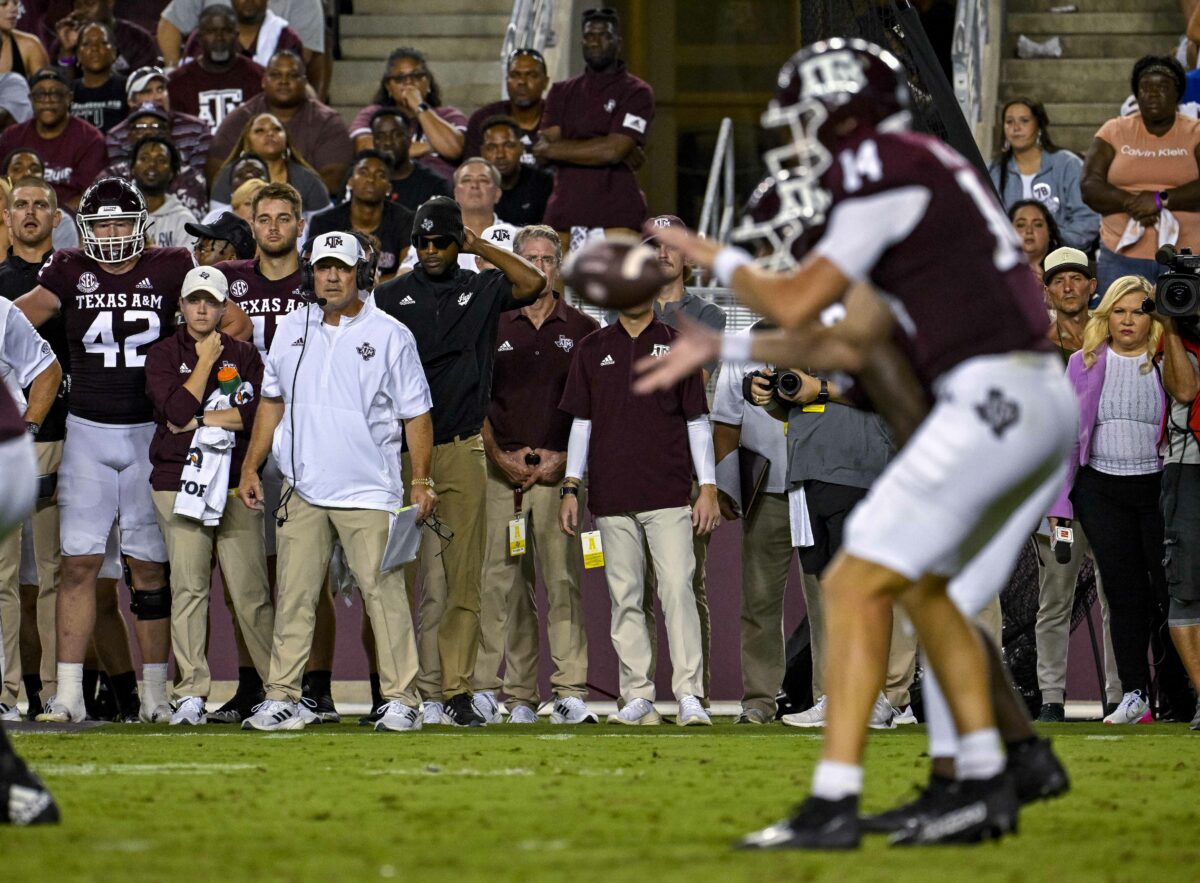 ‘They’ll tell you when they’re ready.’ Texas A&M’s QB Battle is coming down to the wire