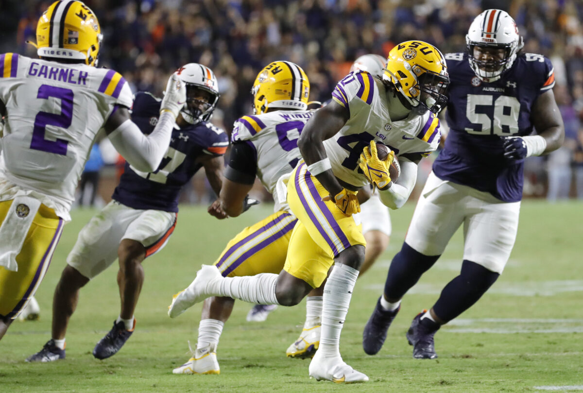 LSU’s Harold Perkins and Omar Speights named to Butkus Award watch list
