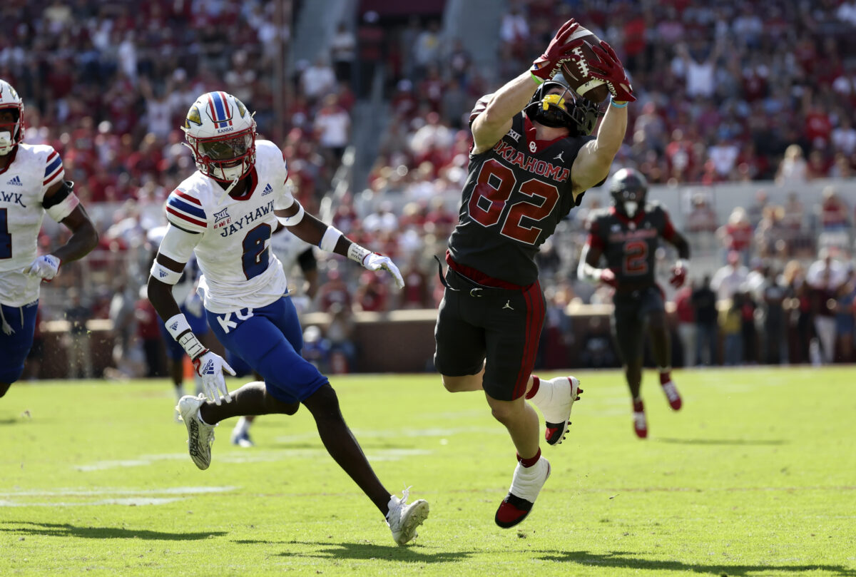 ‘Best receiver coming out of spring’: Brent Venables on WR Gavin Freeman’s offseason