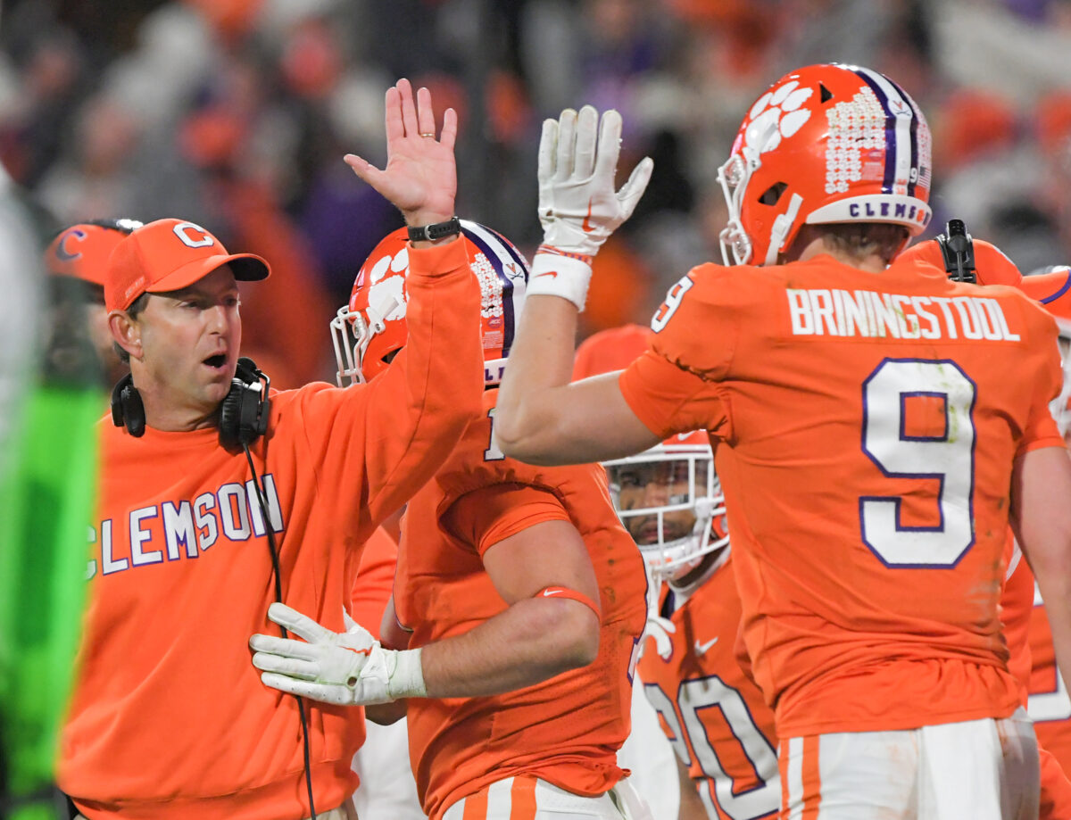 Swinney on Briningstool: “The sky’s the limit for this guy”