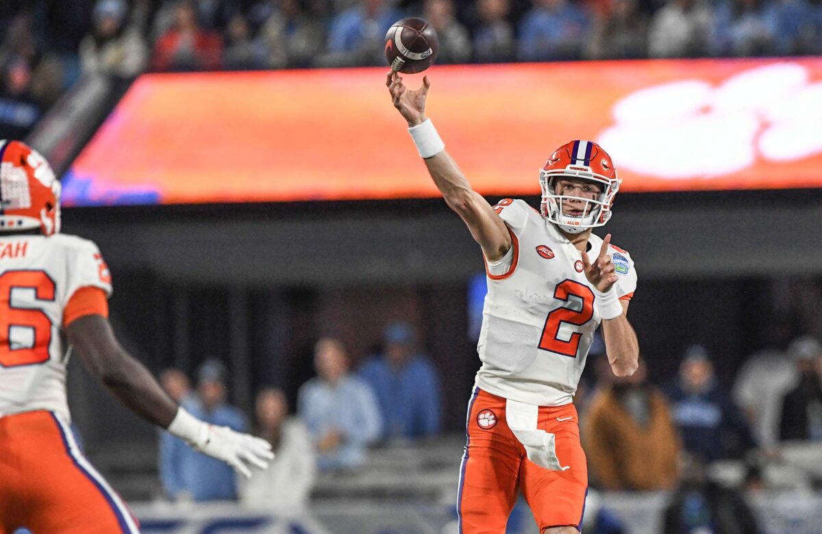 Cade Klubnik named to the Davey O’Brien Award watch list, presented annually to the nation’s top quarterback