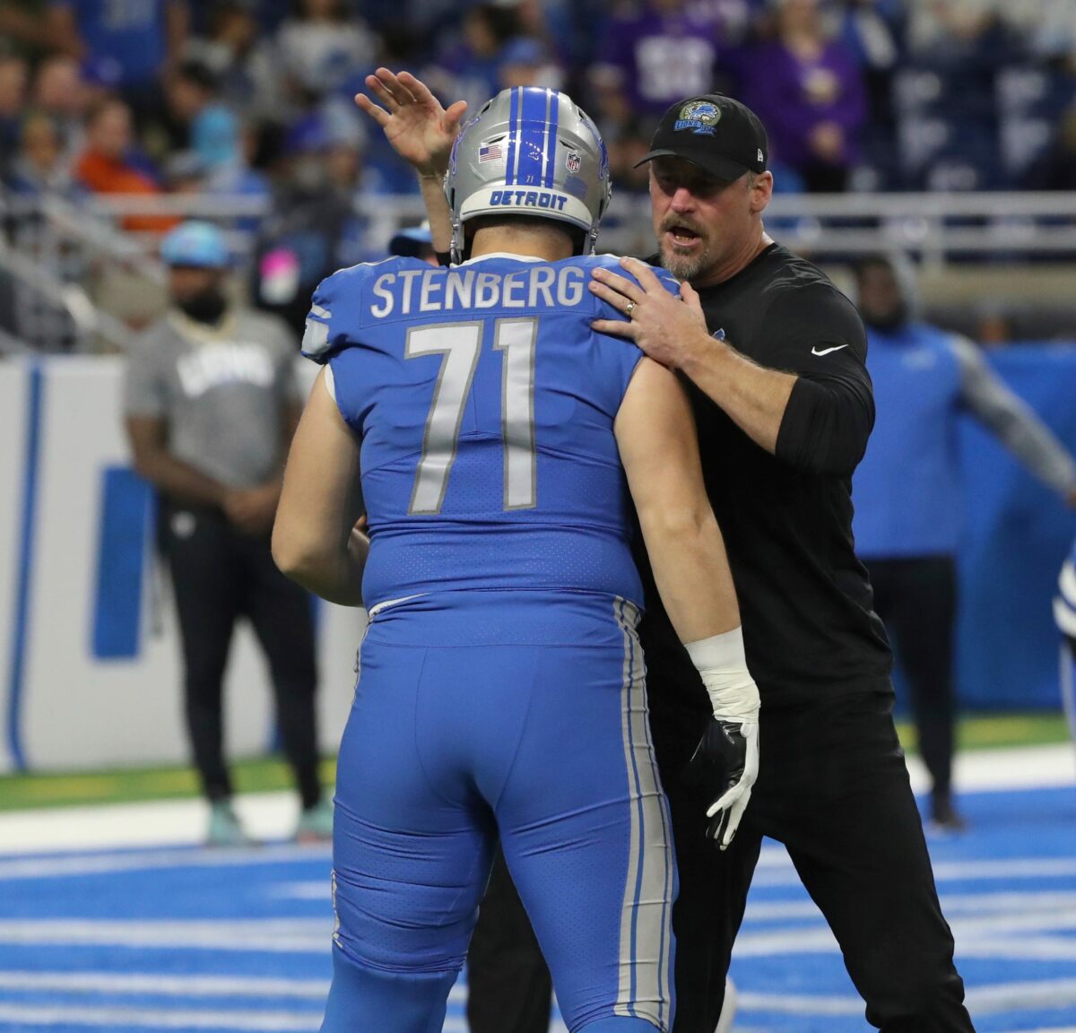Report: The Lions are waiving OL Logan Stenberg