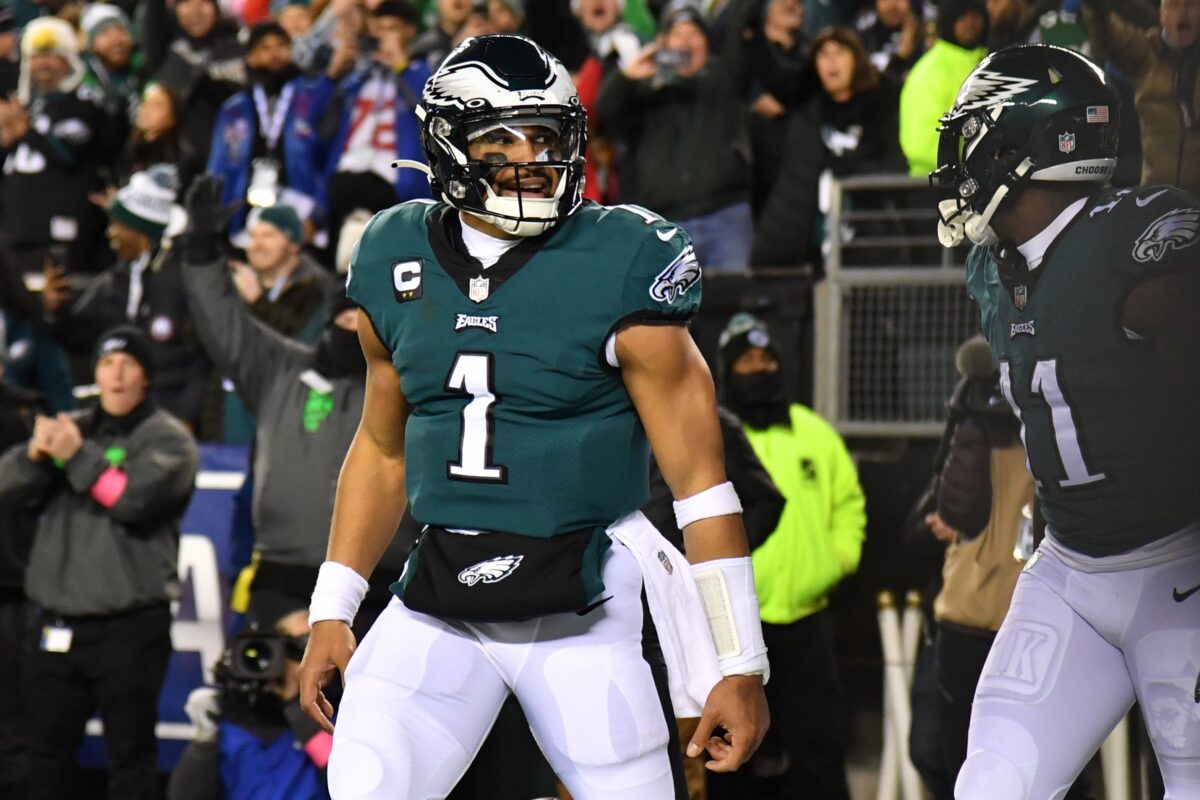 Eagles’ All-Pro QB Jalen Hurts lands at No. 3 on the NFL Network’s Top 100 Players list