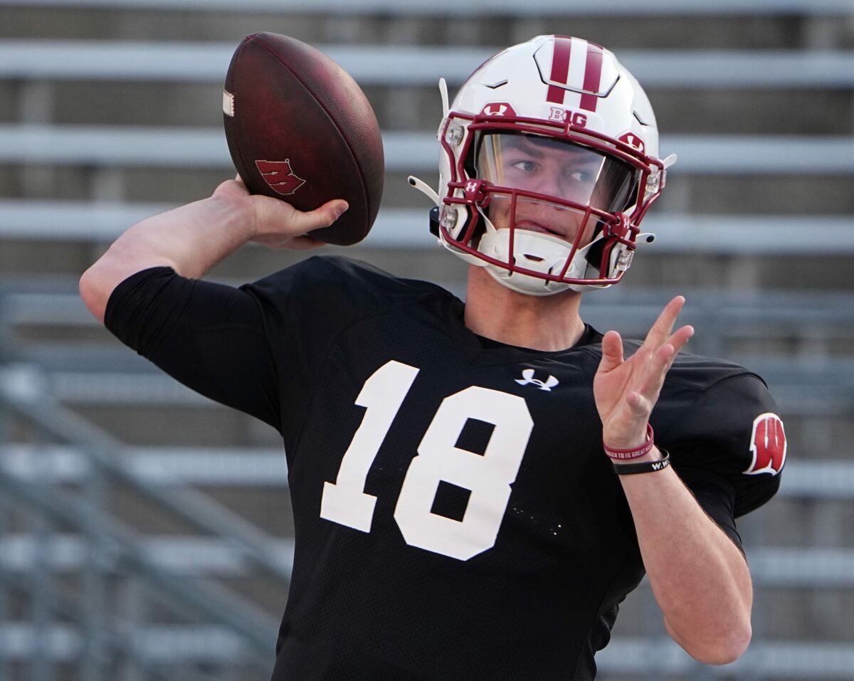 Badger Countdown: New number 18 could be future starter under center