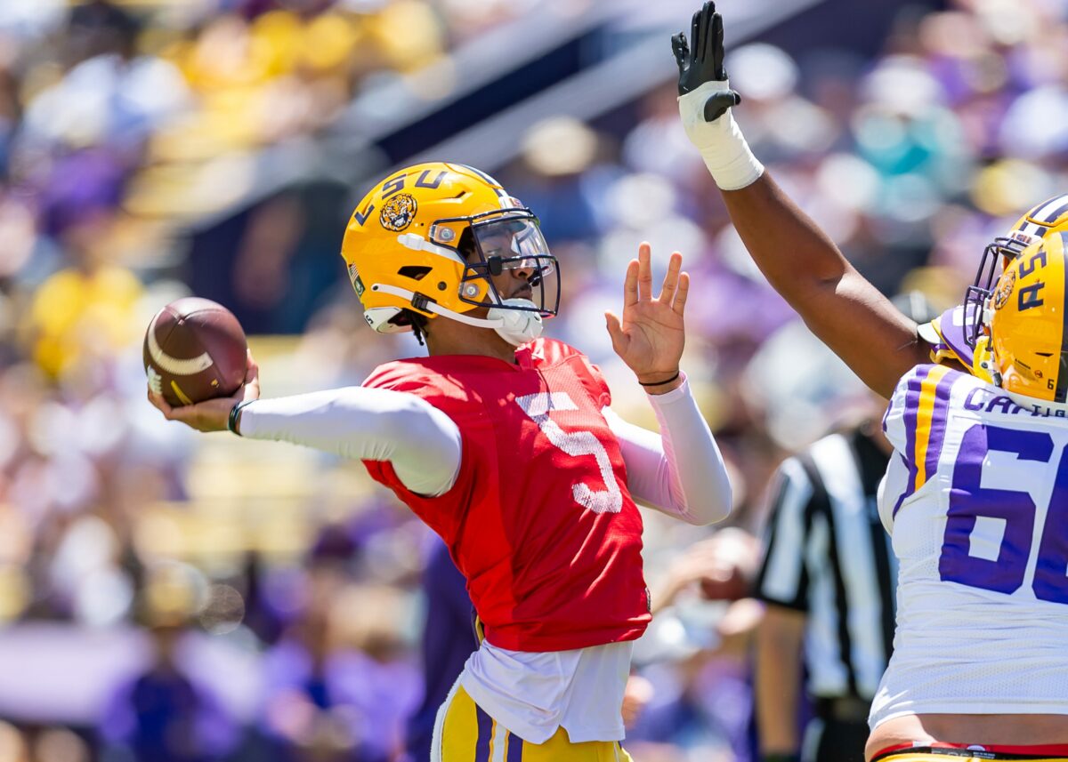 Jayden Daniels, Malik Nabers named to preseason Maxwell Award watch list