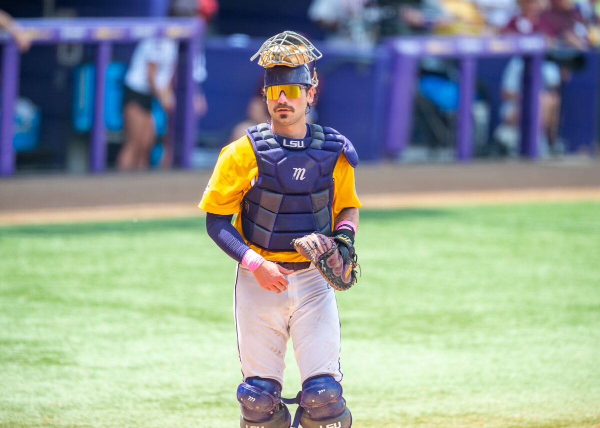 LSU baseball’s Hayden Travinski to wear No. 8