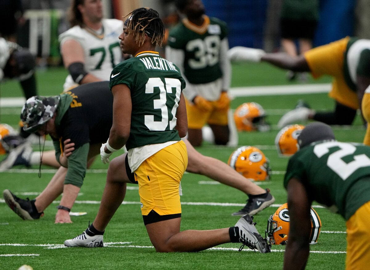 Matt LaFleur wants ‘very, very talented’ rookie Carrington Valentine to continue building on early success