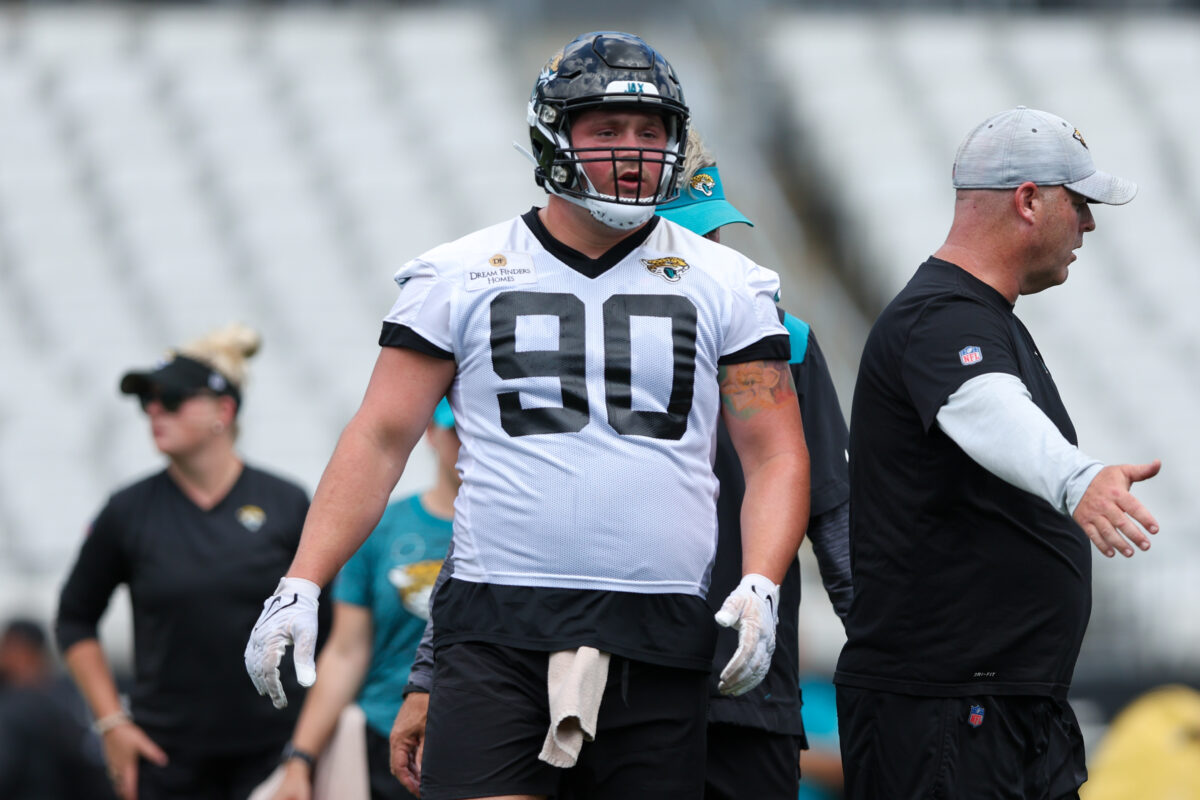 Report: Jaguars release DL Henry Mondeaux with injury settlement