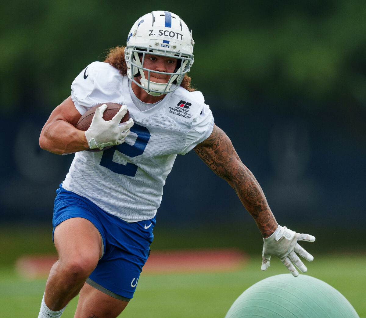 Colts waive RB Zavier Scott with injury settlement