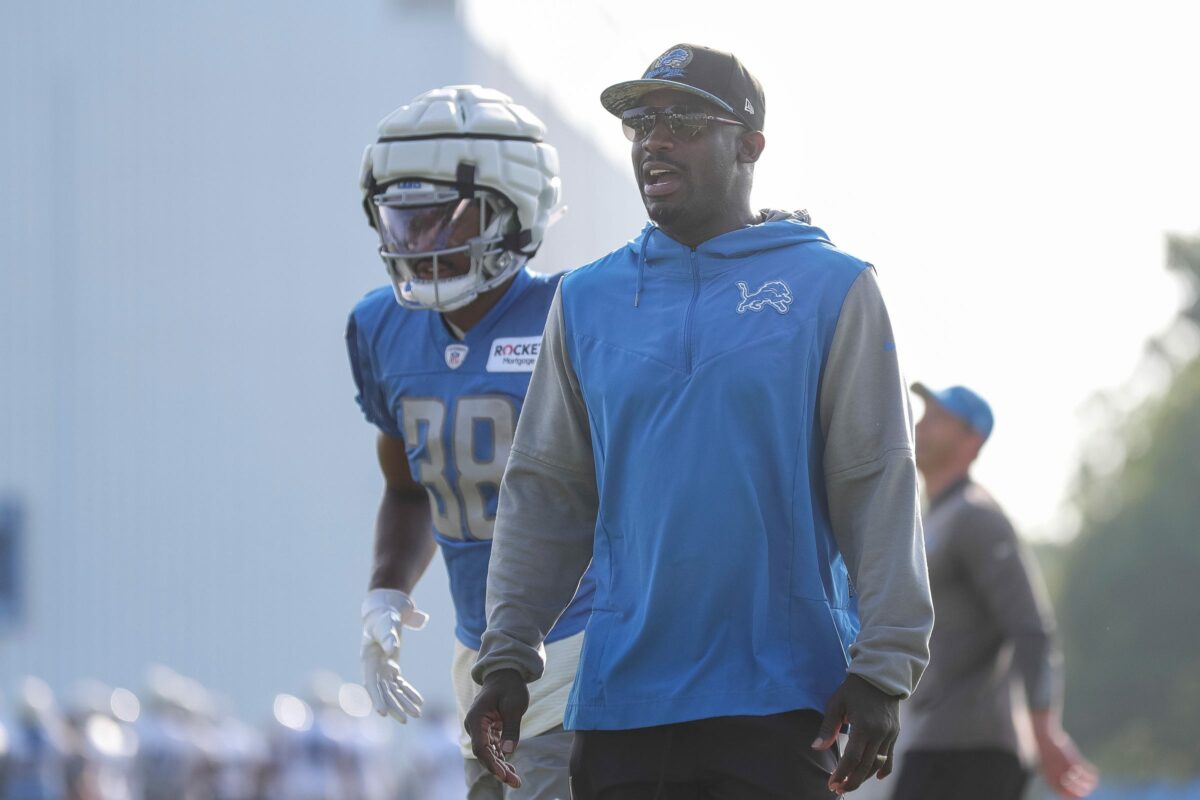 Lions assistant head coach Scottie Montgomery offers great insight into the coaching approach in Detroit