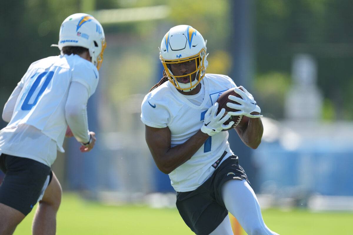 Highlight: Chargers WR Quentin Johnston catches first touchdown of NFL preseason