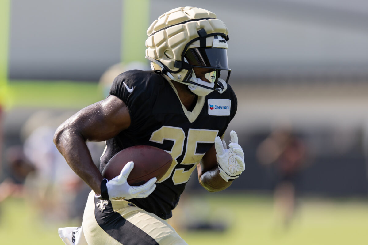Saints waive rookie RB Ellis Merriweather from their practice squad