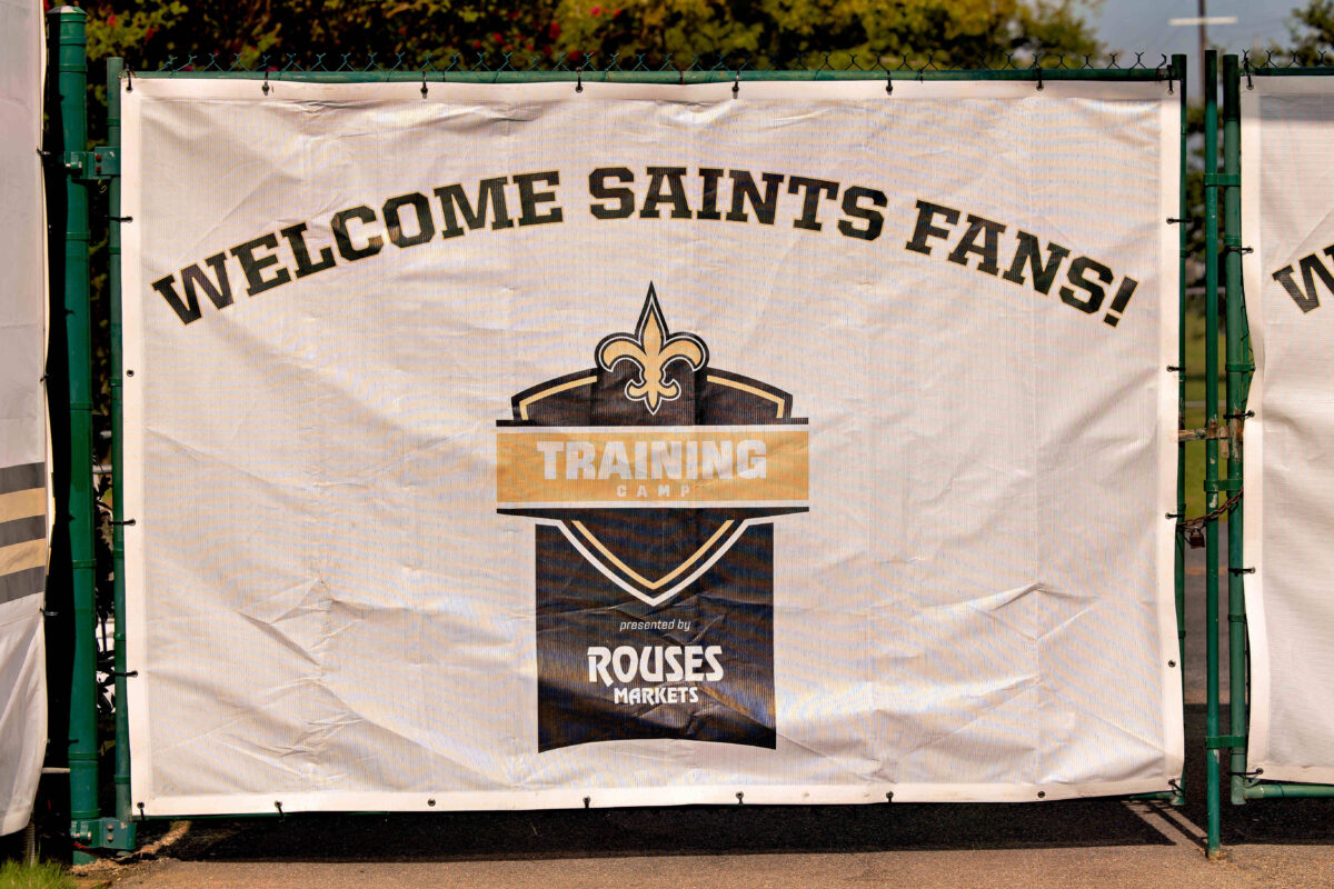 Saints announce changes to training camp practice schedule due to excessive heat
