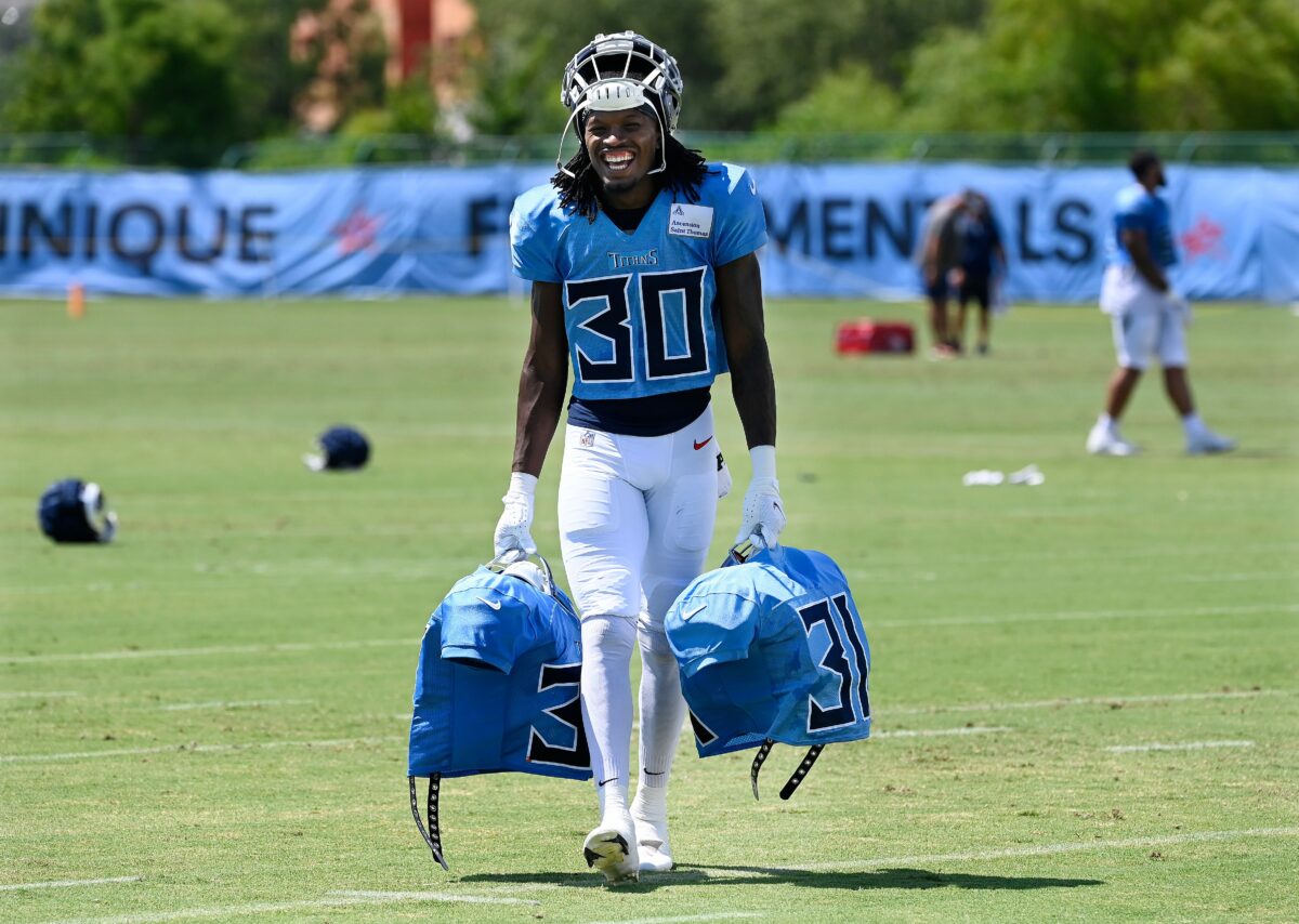 Photos from Titans’ second padded practice of training camp