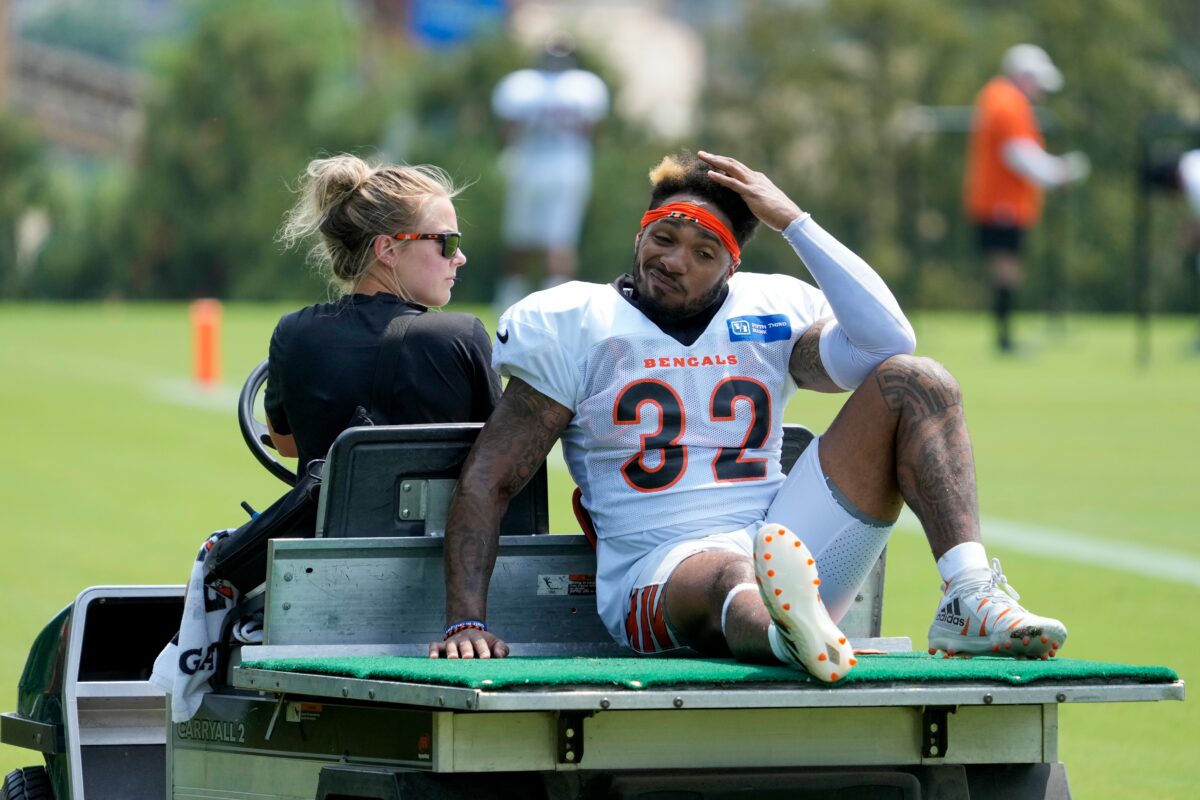 Trayveon Williams sends message to Bengals fans after injury