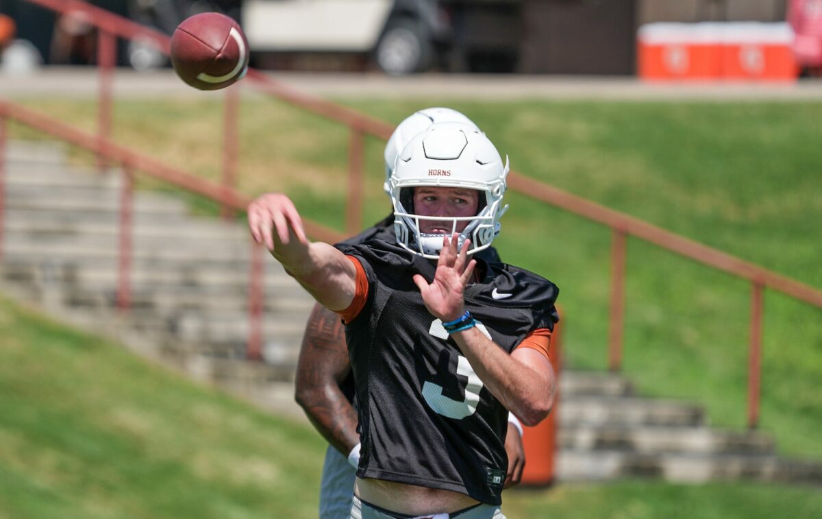 Texas OC Kyle Flood discusses becoming more explosive in passing game