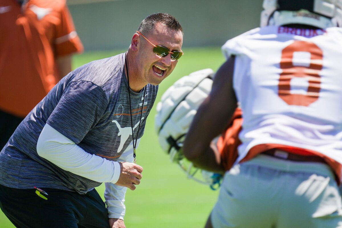 LOOK: Photos of Texas players during first day of fall camp