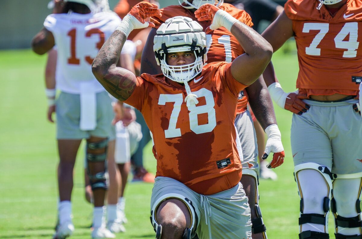 LOOK: Photos of Texas players, coaches during second practice of fall camp