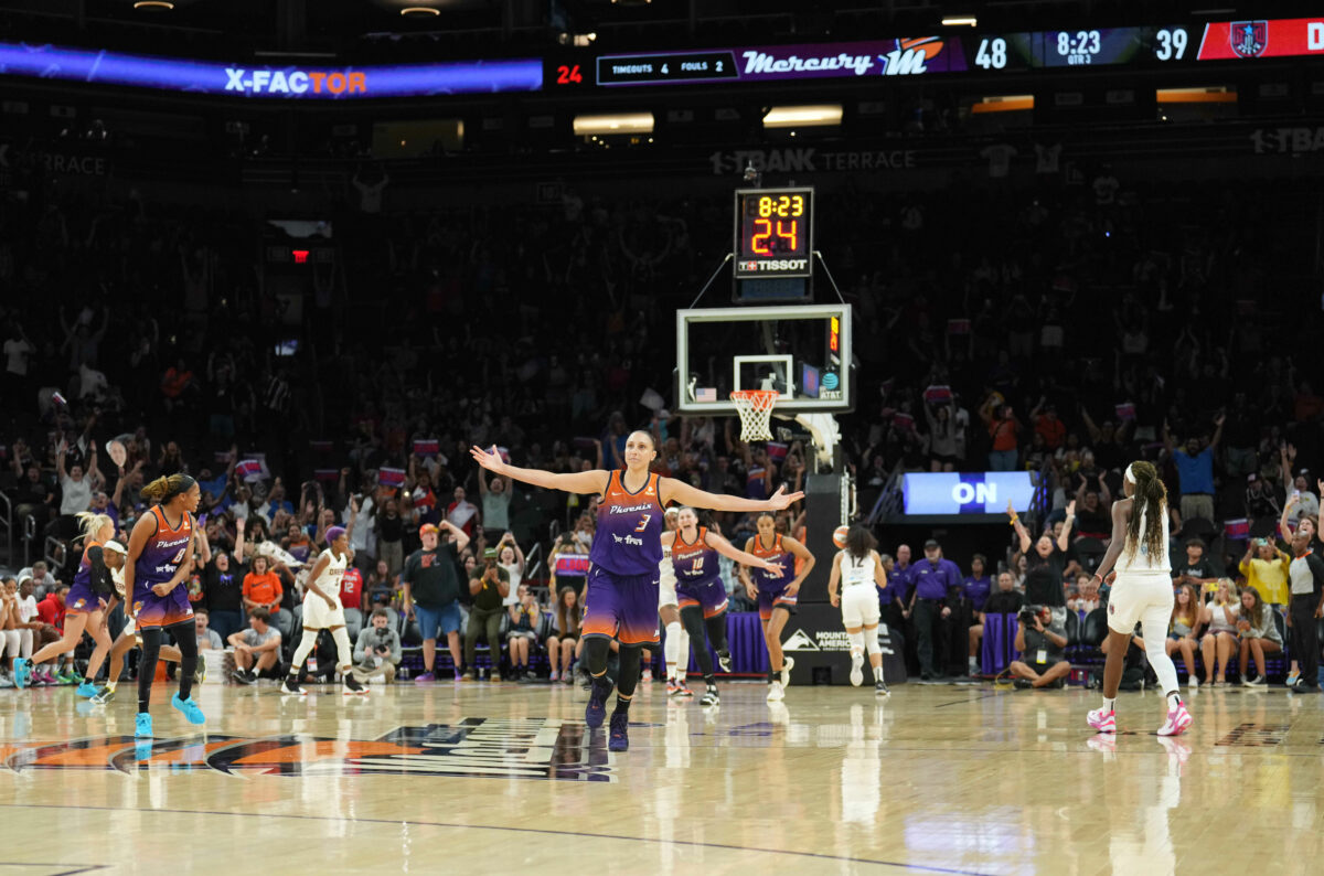 WNBA fans celebrated Diana Taurasi after she reached historic 10K career points