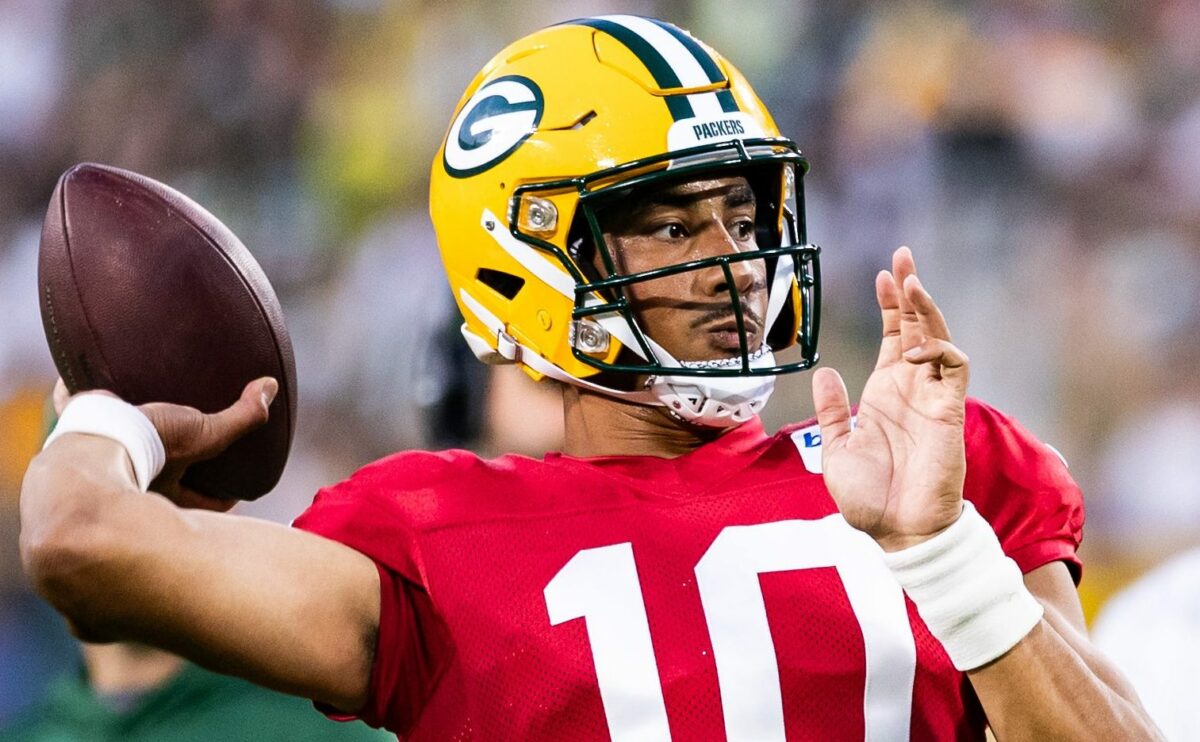 Promising performance from Packers QB Jordan Love in midst of confusion from Patriots defense