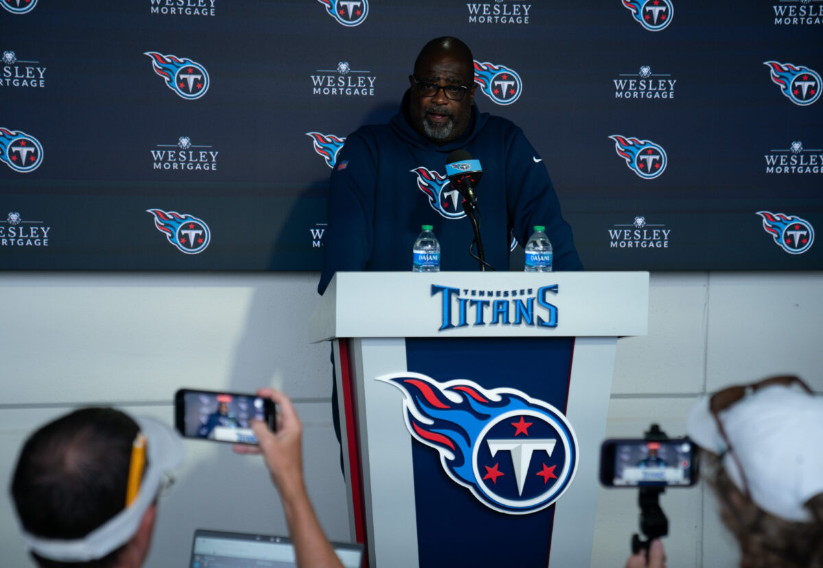 Titans’ Terrell Williams talks opportunity to serve as acting head coach