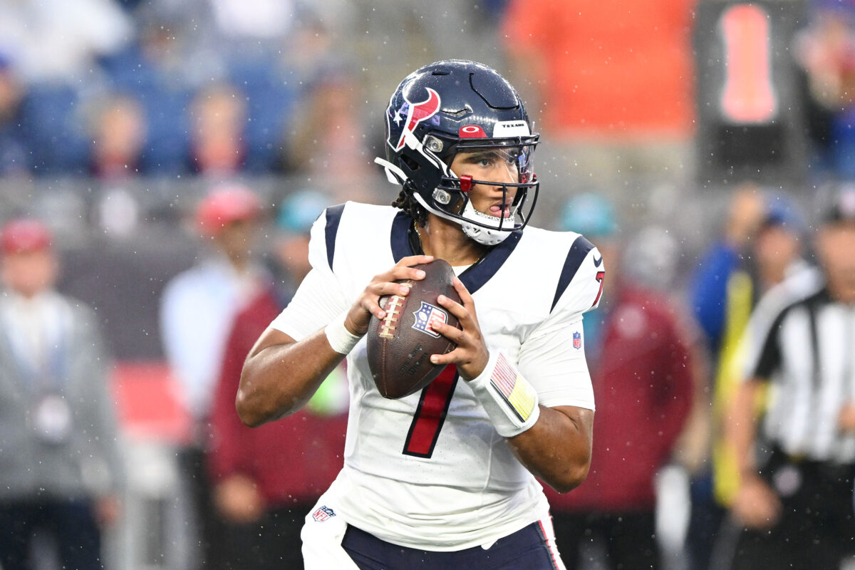 Why fantasy confidence in Texans QB C.J. Stroud should stay high after Patriots game