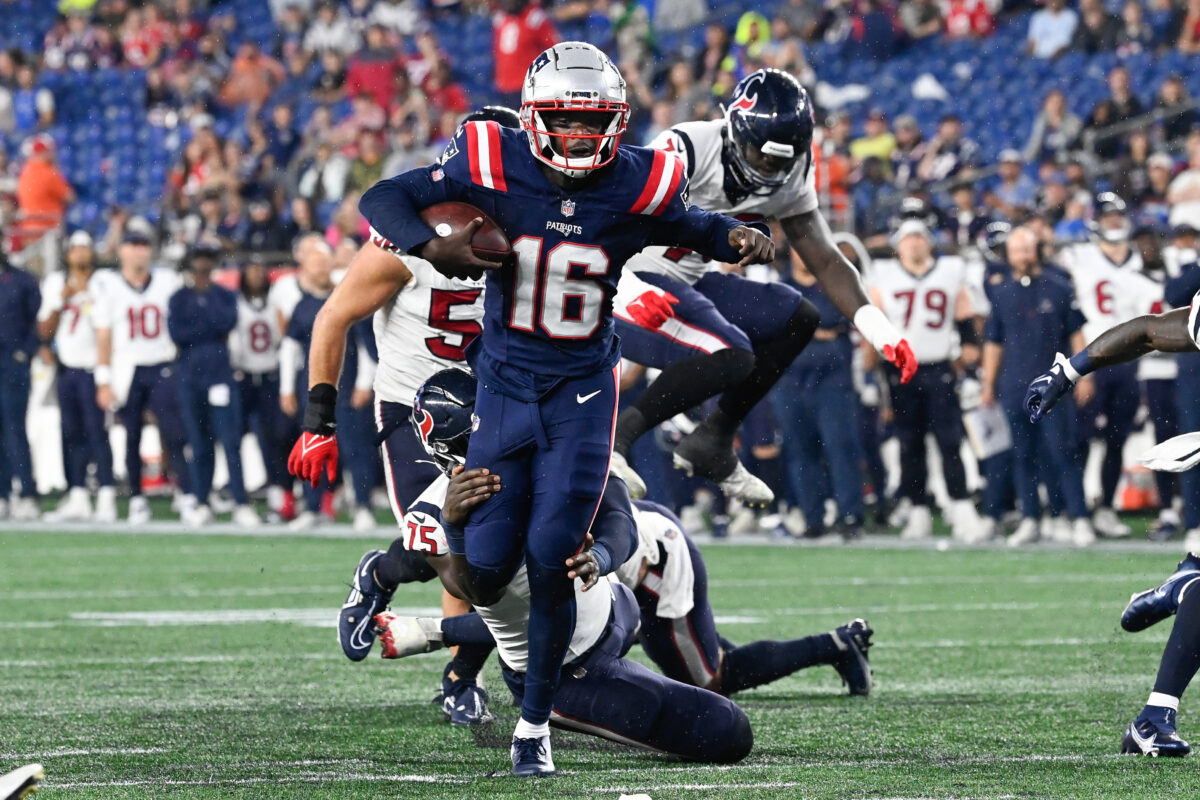 New England Patriots waive stand out rookie quarterback