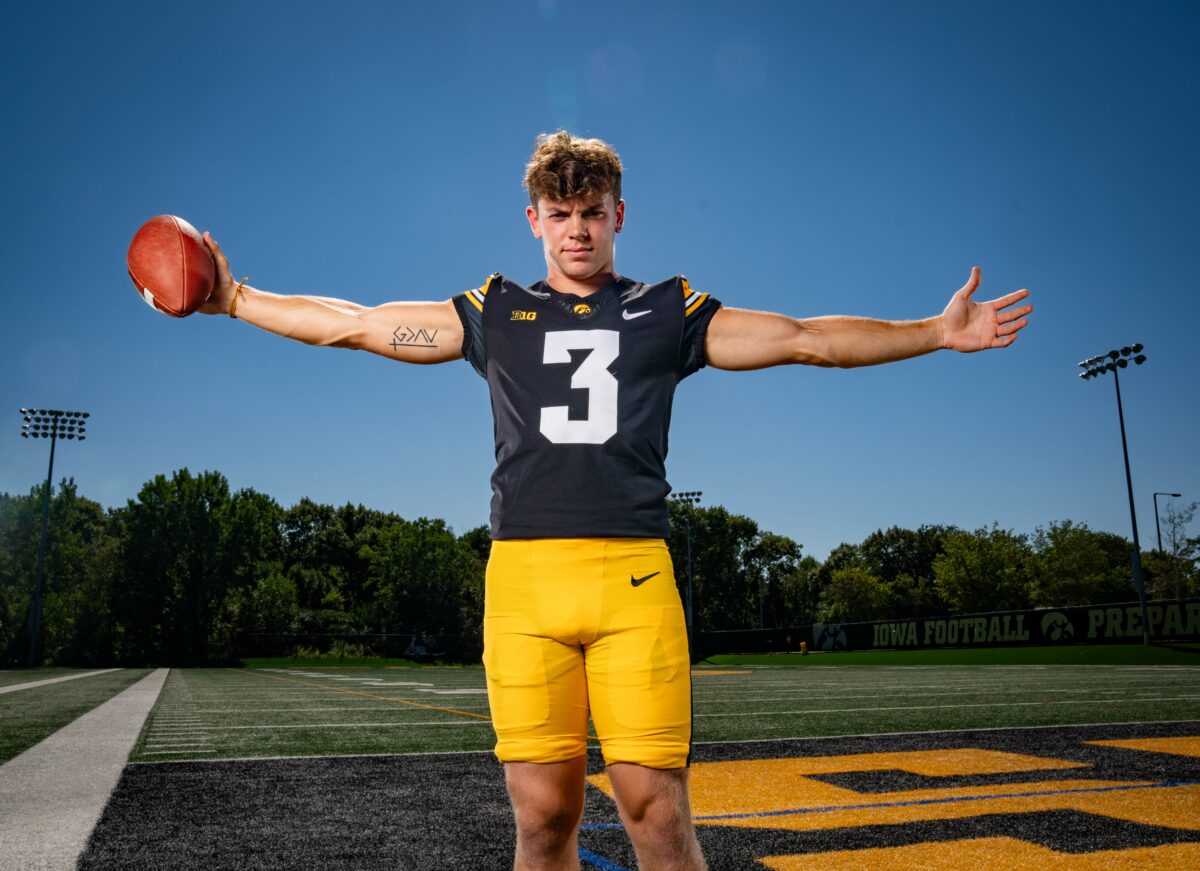 Iowa with pair of players on The Athletic’s 2023 college football Freaks List