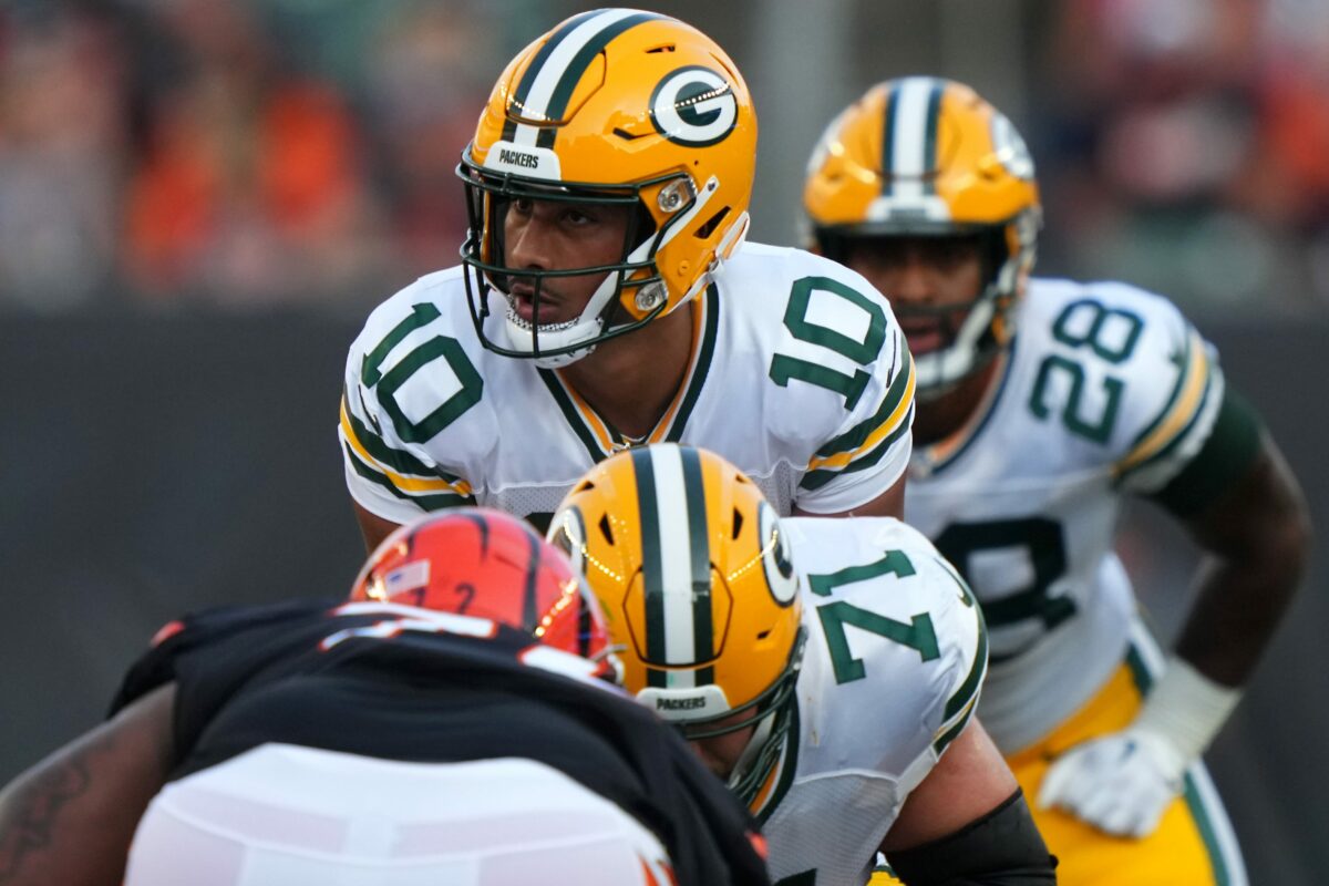 Packers think Jordan Love and starting offense need to play together more during preseason