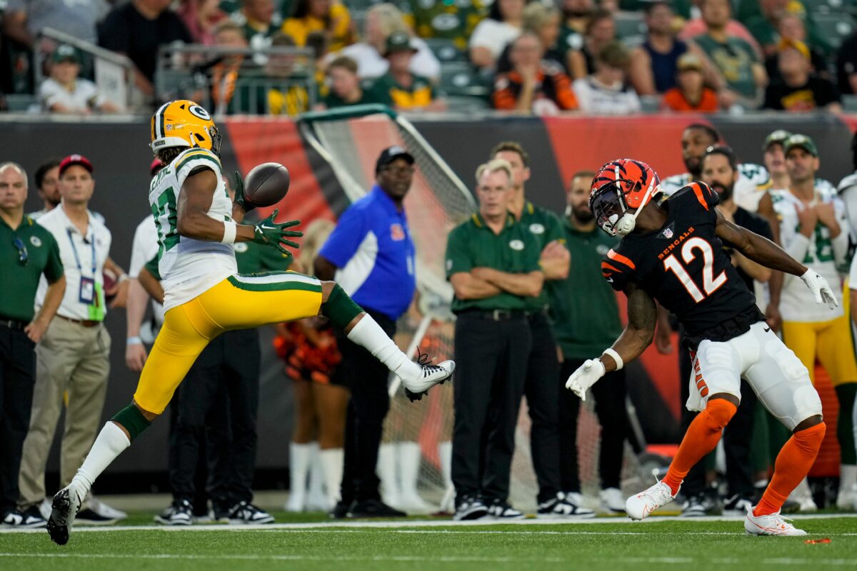 Packers rookie of the game: Carrington Valentine continues strong showing in preseason debut