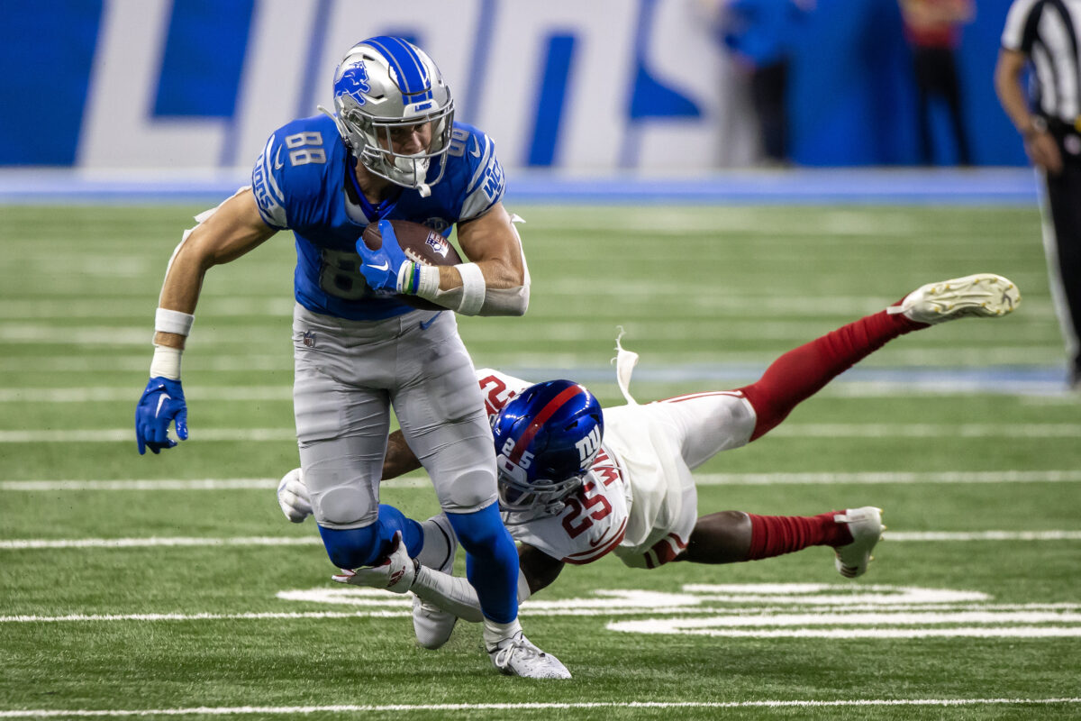 Detroit Lions rookie WR Chase Cota taking advantage of his opportunity