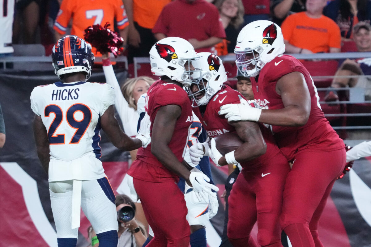 FINAL SCORE: Cardinals beat Broncos 18-17 on last-second TD, 2-point conversion