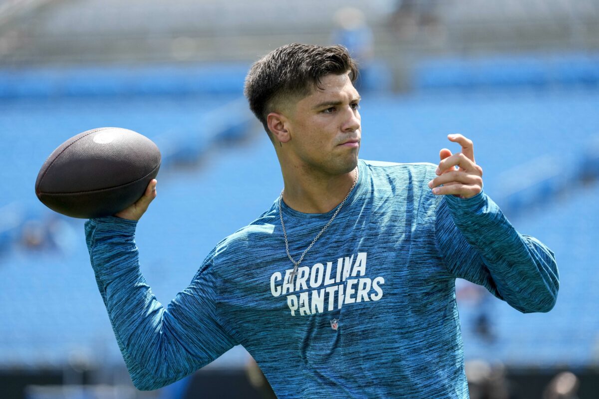 Former Panthers WR Damiere Byrd knew Patriots would claim Matt Corral