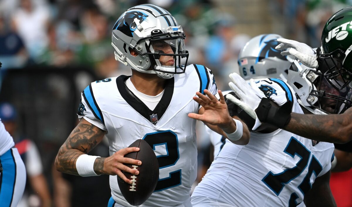 Twitter reacts to Patriots claiming former Panthers QB Matt Corral