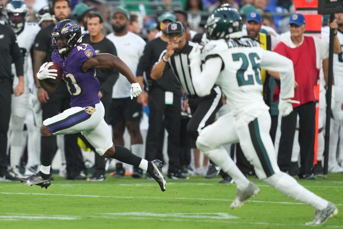Grading Ravens offensive position groups ahead of preseason finale