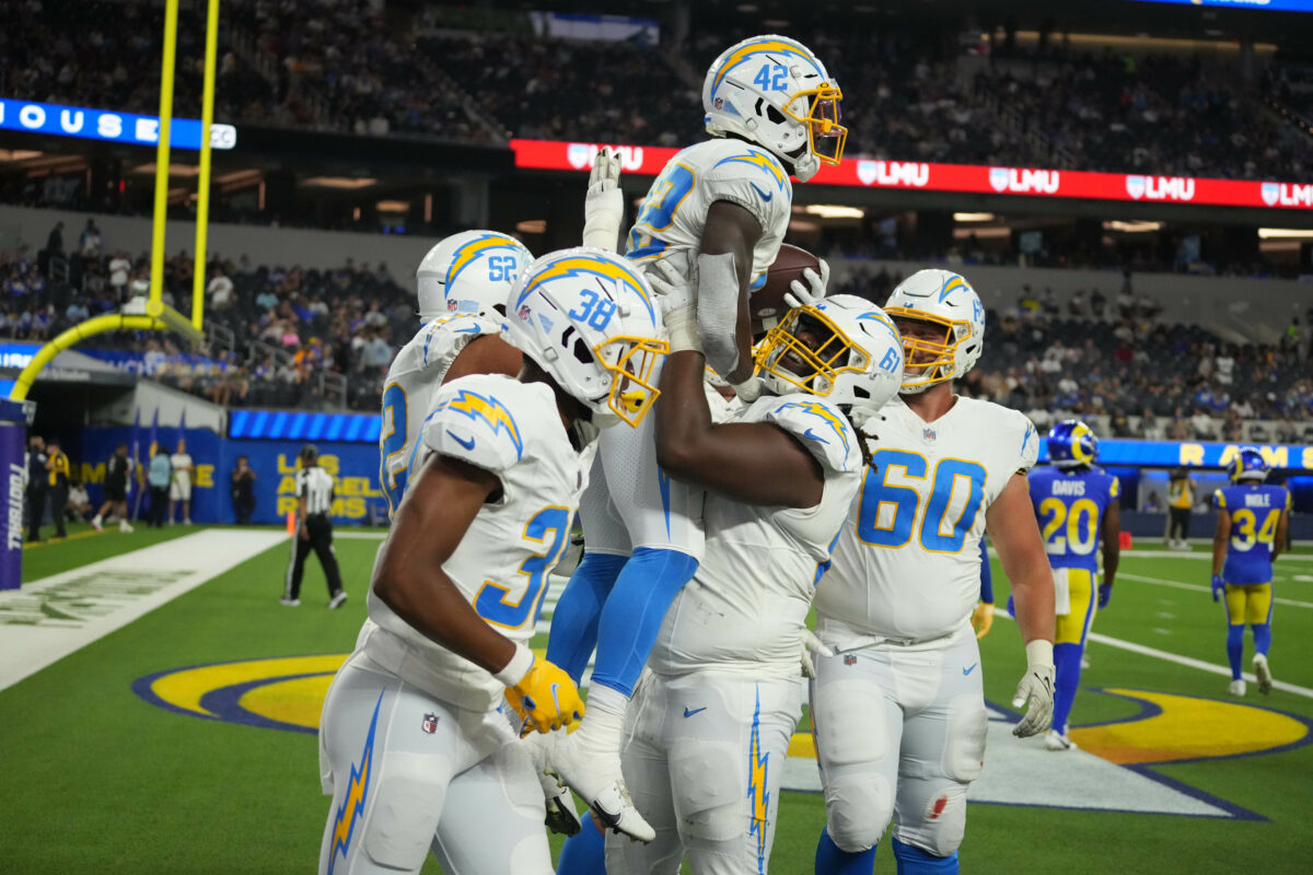PFF: Chargers’ top offensive players in preseason win vs. Rams
